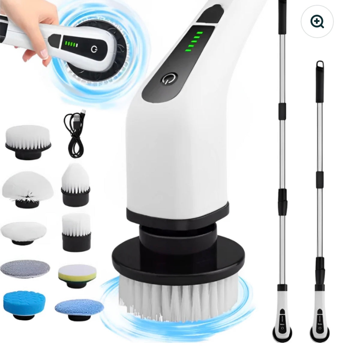 Escova 9 em 1 - Frete Grátis